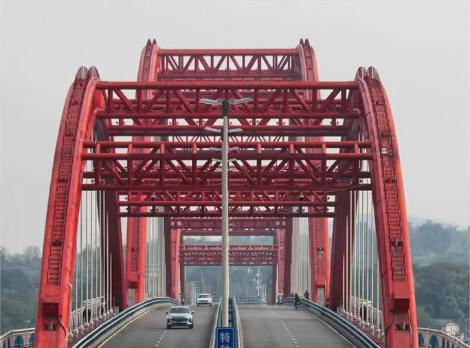 重慶市合陽(yáng)嘉陵江（東渡）大橋搶險(xiǎn)加固改造工程